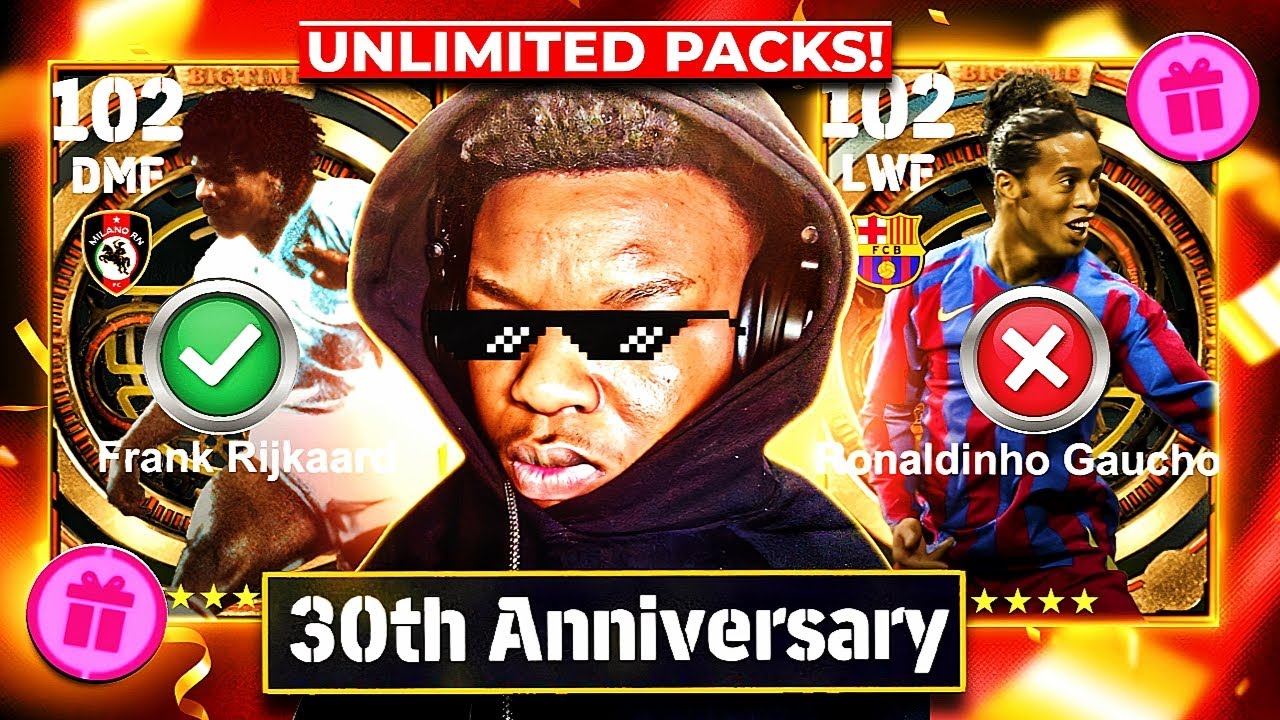 EFOOTBALL LEGENDS 30TH ANNIVESARY PACK OPENING!!!🔥#efootball #efootballmobile