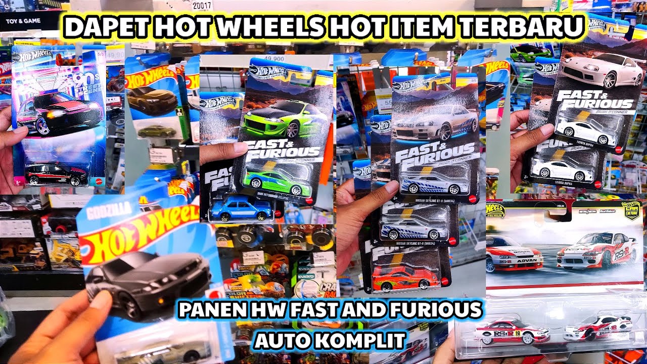 KETIKA AKU HUNTING HOTWHEELS PANEN HOT ITEM FAST AND FURIOUS TERBARU! VLOG HUNTING HOT WHEELS 2024