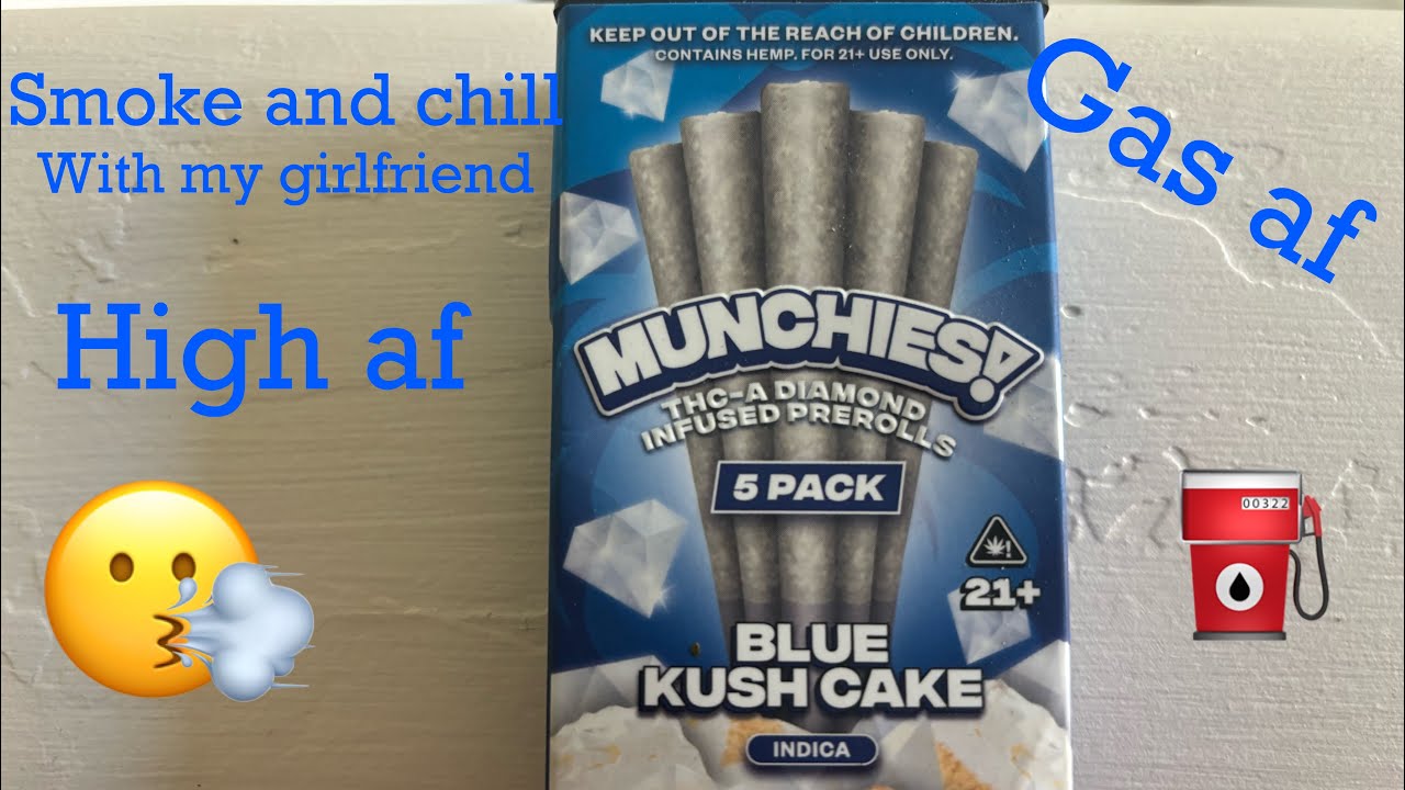Munchies THC A diamond infused pre rolls 5 pack