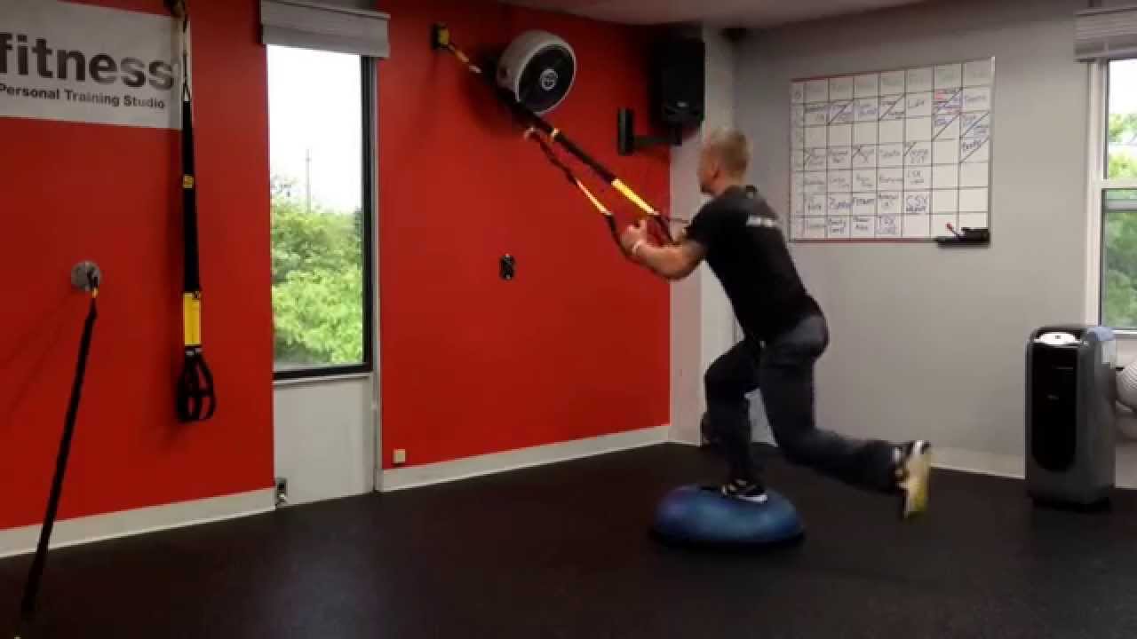 TRX & BOSU Combo Exercises