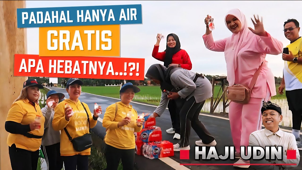 TERNYATA BEGINI TANGGAPAN WARGA SOAL AIR GRATIS DI LEMBUR PAKUAN‼️