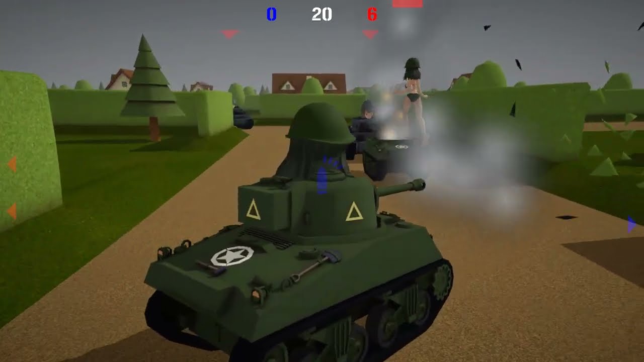 Anime Tanks Arena [PC] 1080p Gameplay