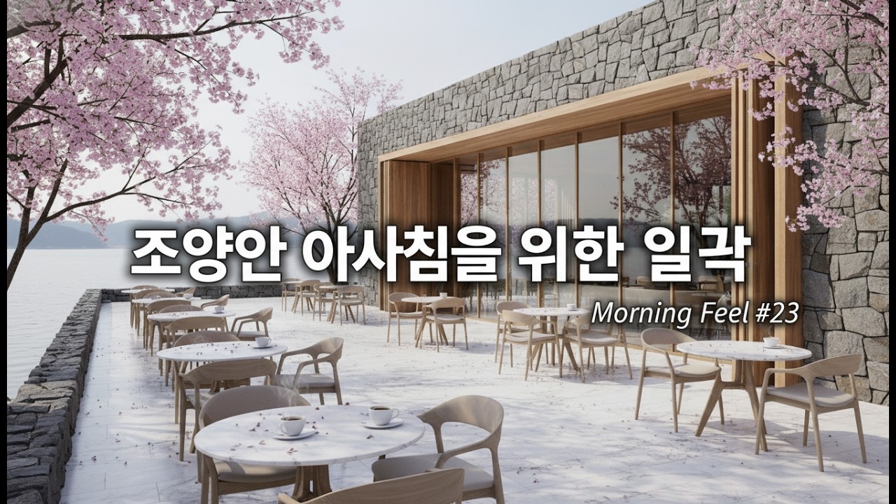 [playlist]🌸한강 따라 부는 봄바람 | 감성 로파이 팝 🎶 | 조용히 흐르는 음악 ☕ | Spring lo-fi pop ballad cafemusic