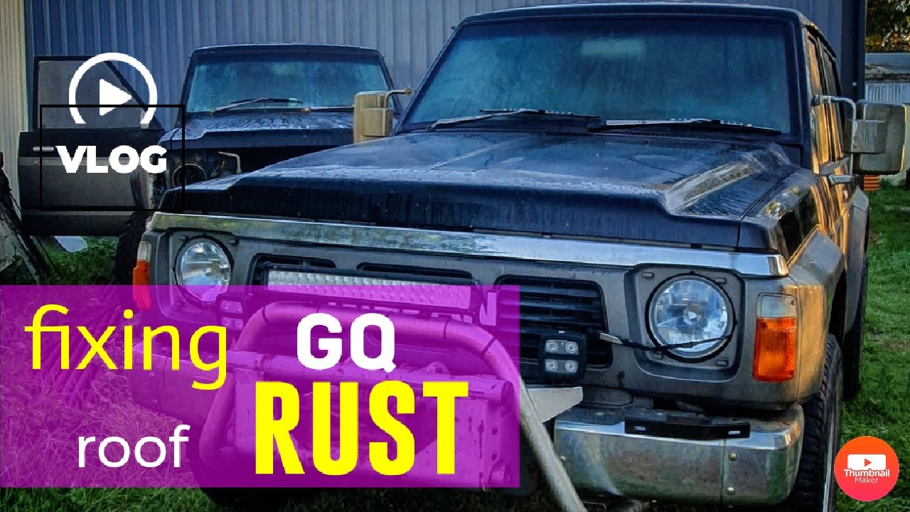 GQ Patrol Roof Rust Repair!! [HOW TO!]