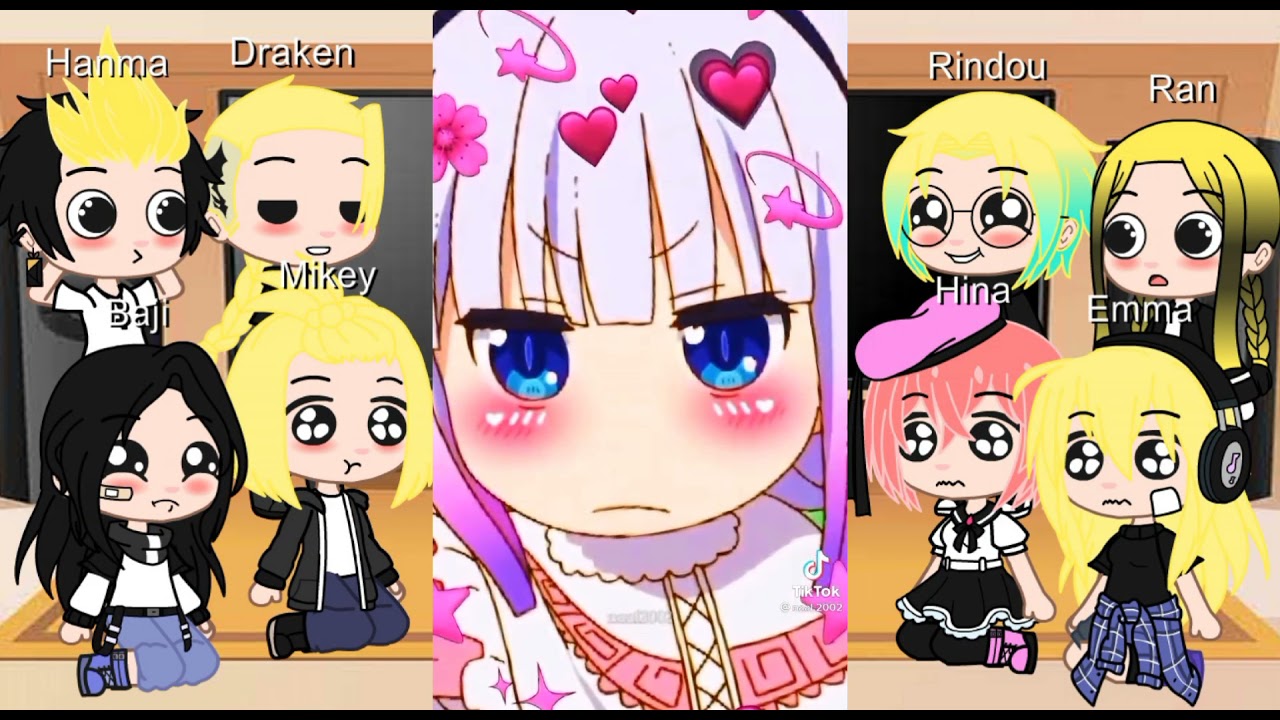 Tokyo Revengers react to Takemichi past as Kanna Kamui // (1/1) // (Original?)😼❤