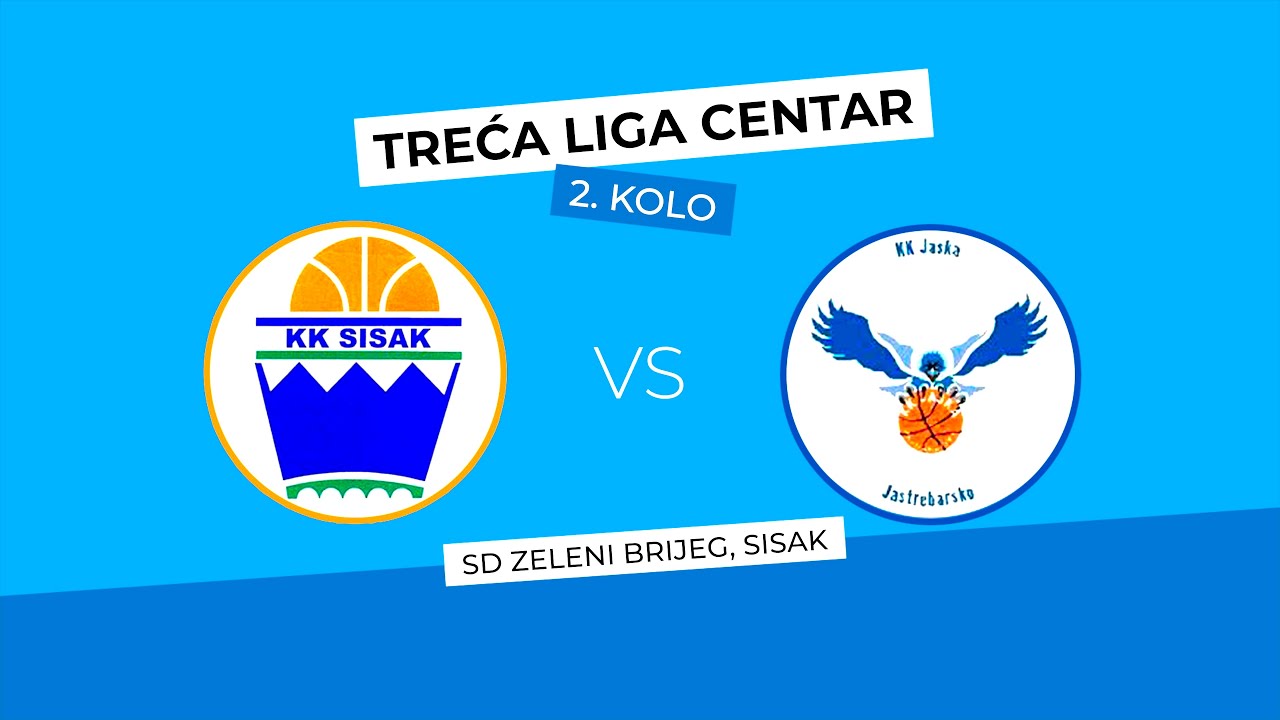 Treća liga Centar - 2. kolo: Sisak - Jaska
