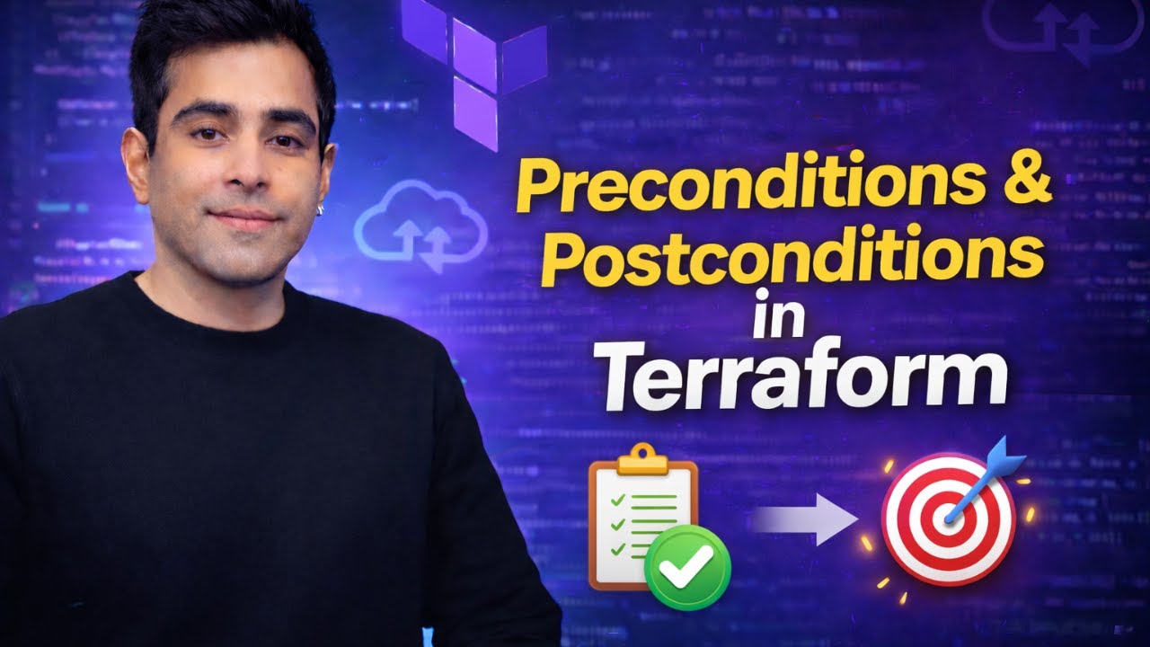 Terraform Preconditions & Postconditions Explained | Validate Infrastructure Safely - in Hindi