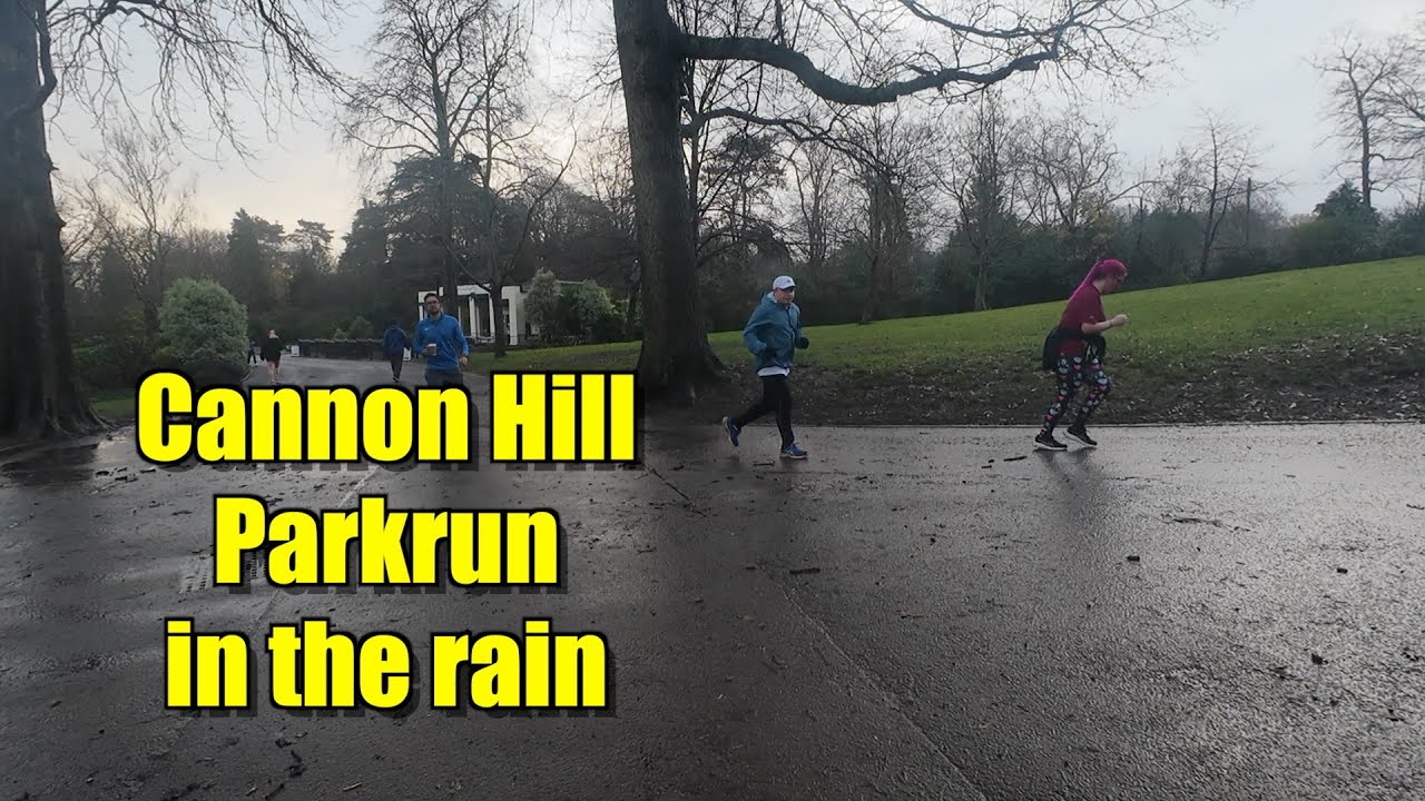 Cannon Hill Parkrun Full Route in the rain
