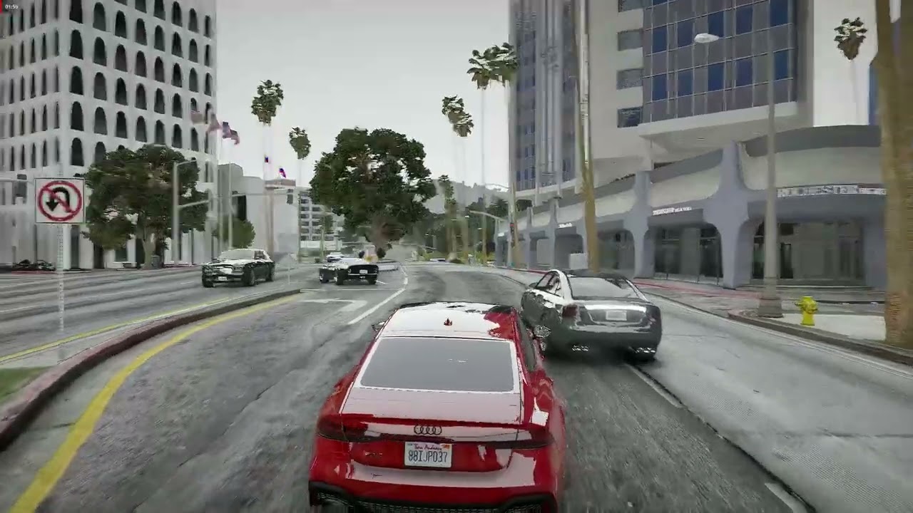 Gta 5 real La buildings and real life LA