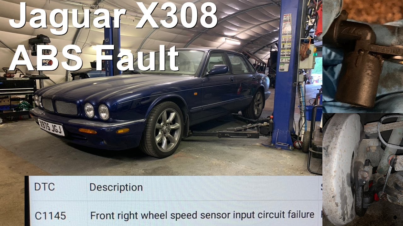 Jaguar XJ X308 ABS sensor replacement