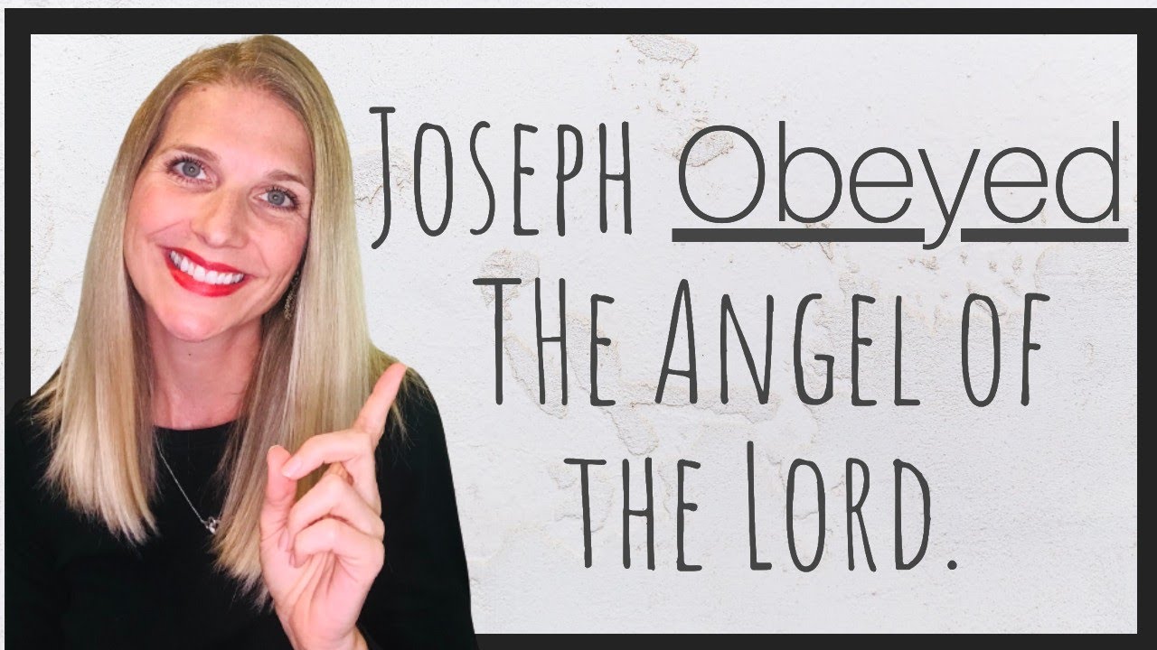Joseph Obeyed the Angel of the Lord: ✨Matthew 1✨