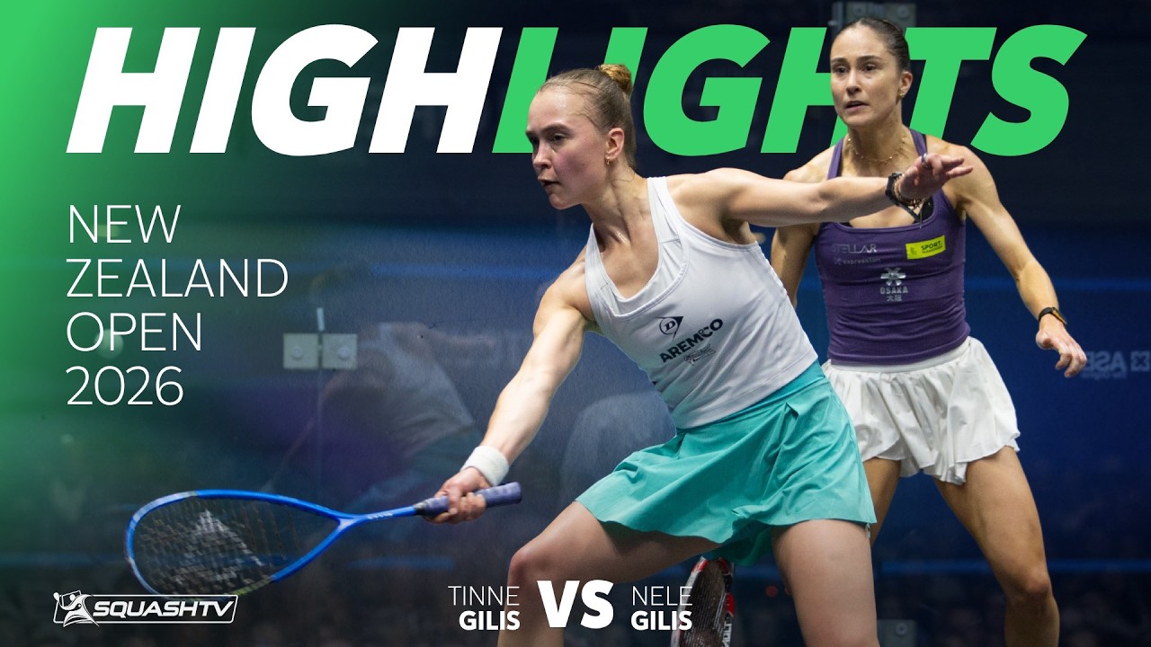🇧🇪 T. Gilis v N. Gilis 🇧🇪 | New Zealand Open 2026 | FINAL HIGHLIGHTS