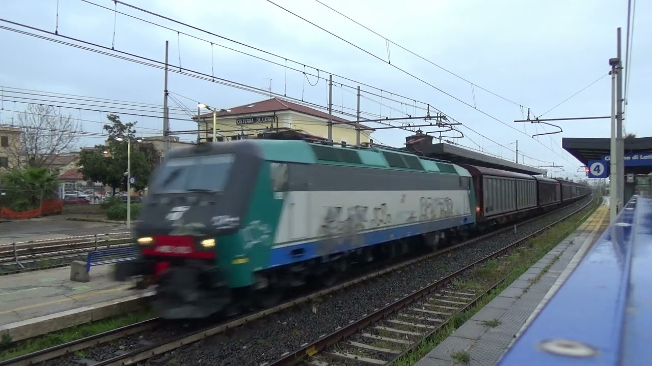 TRENI MERCI E NON SOLO, A CISTERNA DI LATINA!! (PRIMO TRIMESTRE DEL 2024, PARTE 3)