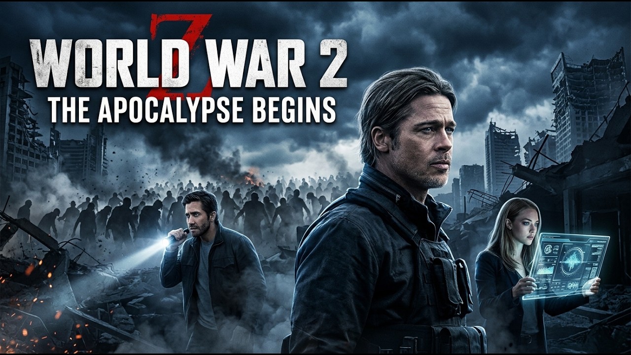 WORLD WAR Z 2 (2027) &ndash; Brad Pitt, Jake Gyllenhaal, Amanda Seyfried | Concept Trailer