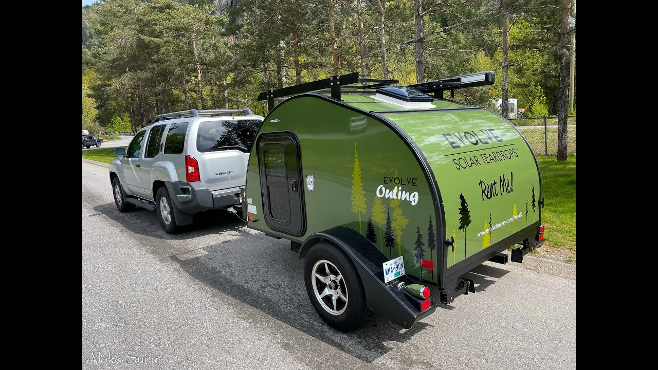 Evolve Solar Teardrop Trailer
