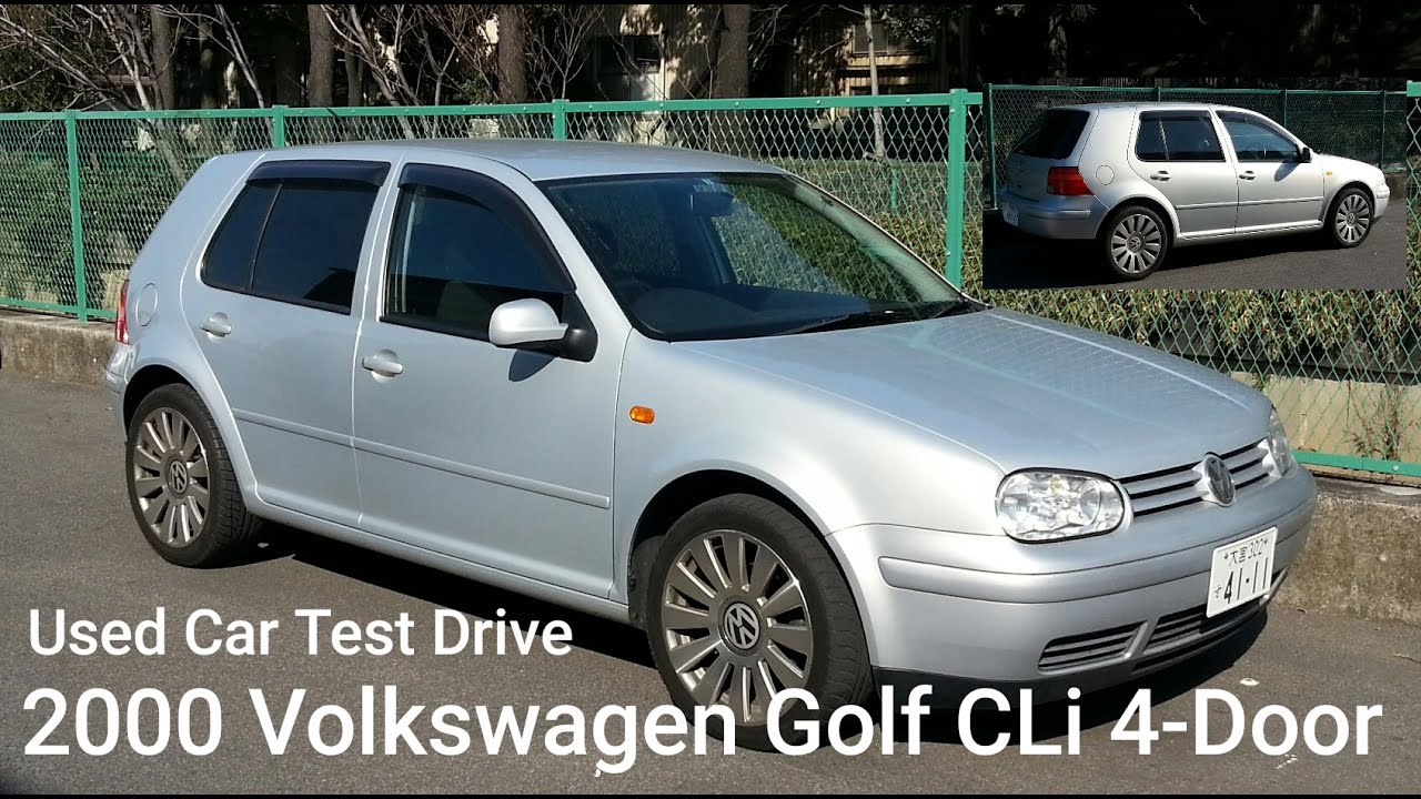 8 10 15 Used Car Test Drive - 2000 Volkswagen Golf CLi 4-Door