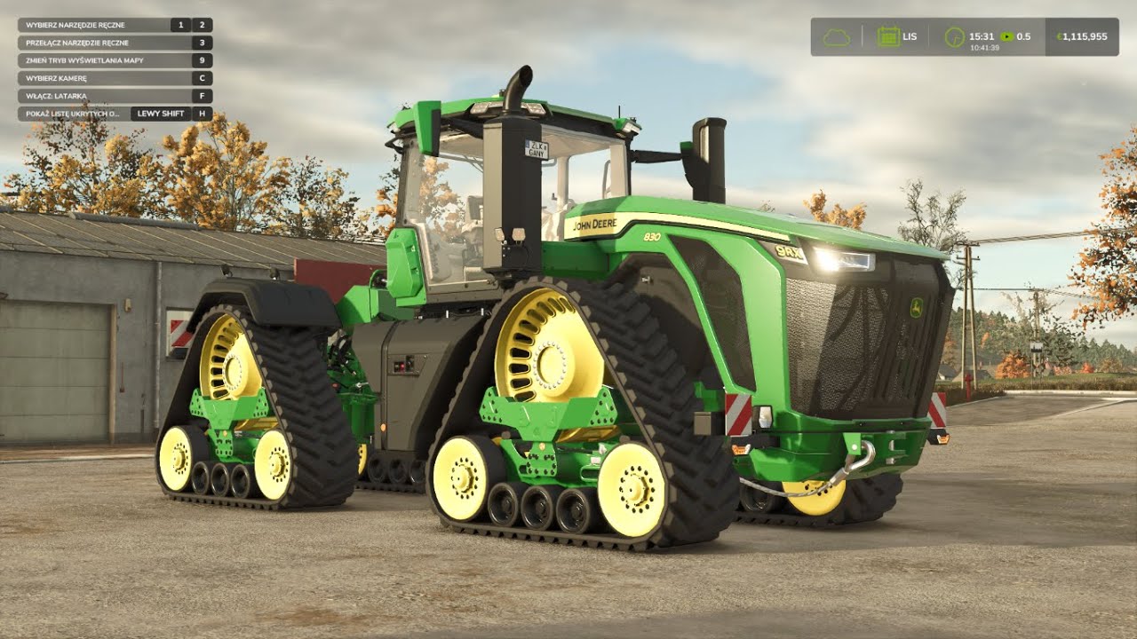 John Deere 9RX 830 || TESTY || FS 25 || Zielonka