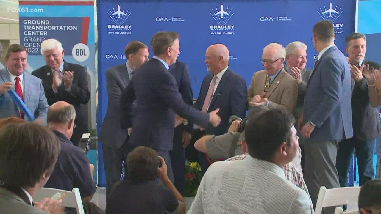 Bradley International Airport adds ground transportation center