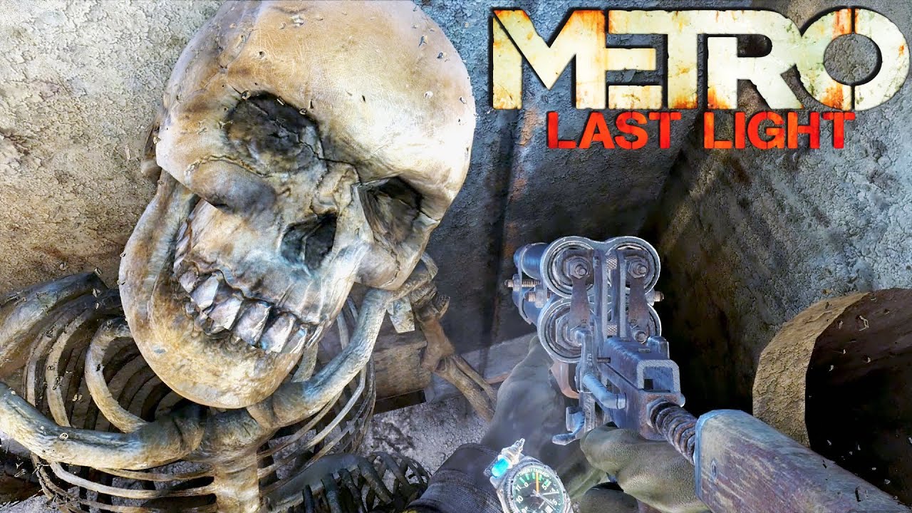Metro Last Light Gameplay - Train Survival & Dark Ones