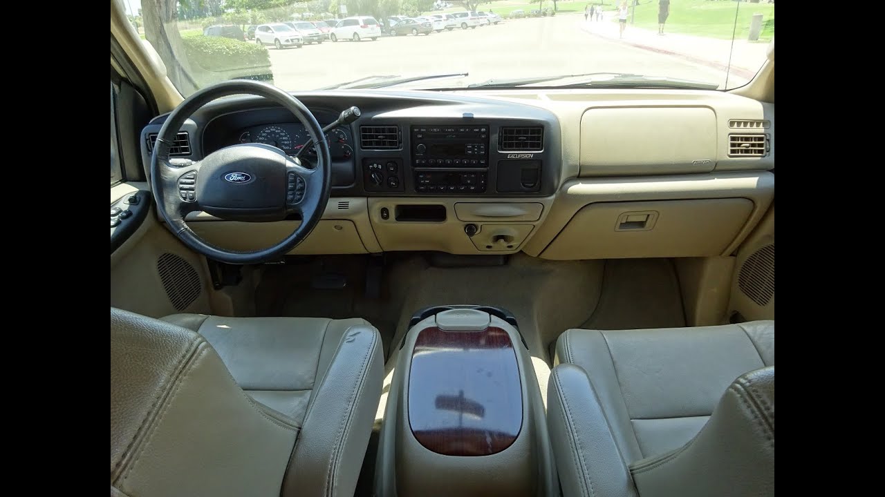 2005 FORD EXCURSION LIMITED 1 OWNER 105K MILES 4X4 6.0L DIESEL TEST DRIVE VIDEO