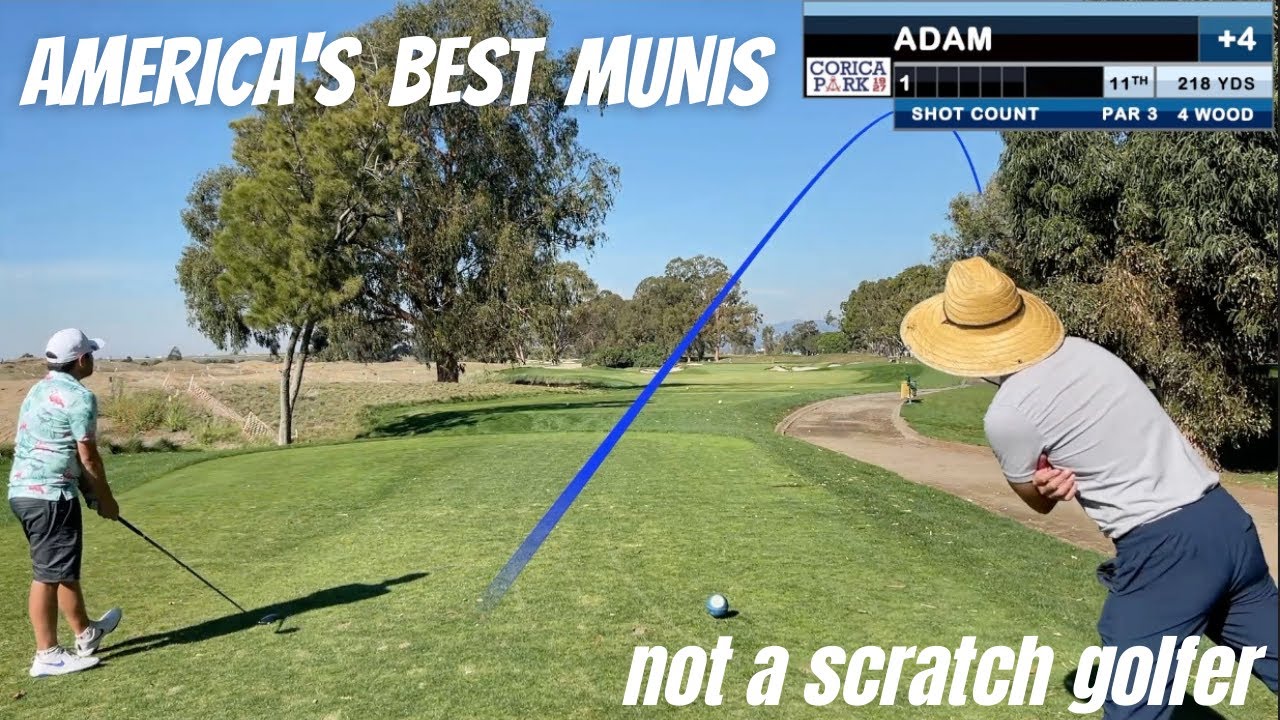 Golfing At One of AMERICA'S TOP MUNIS - Every Shot [CORICA PARK - SOUTH COURSE]