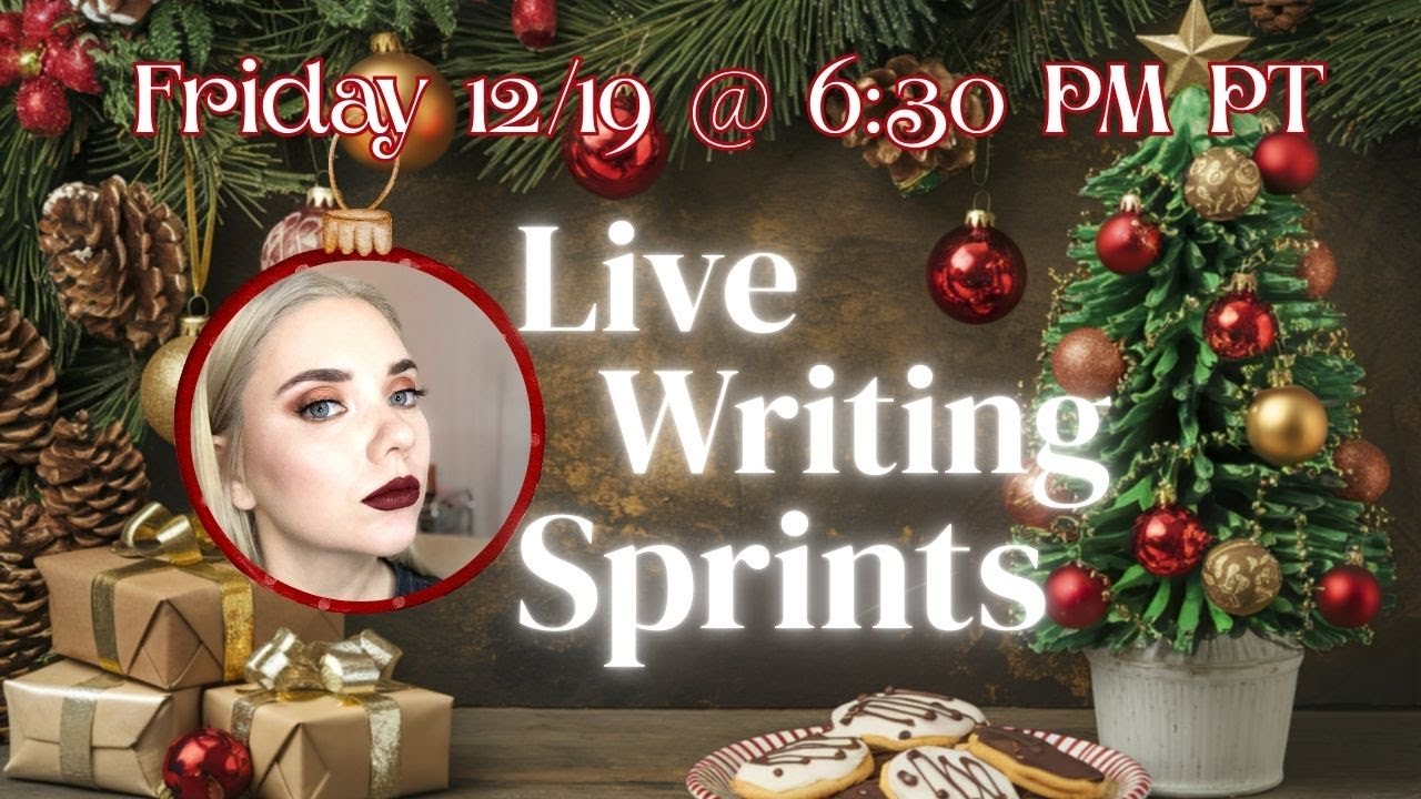 Write with me! | Live writing and productivity sprints!