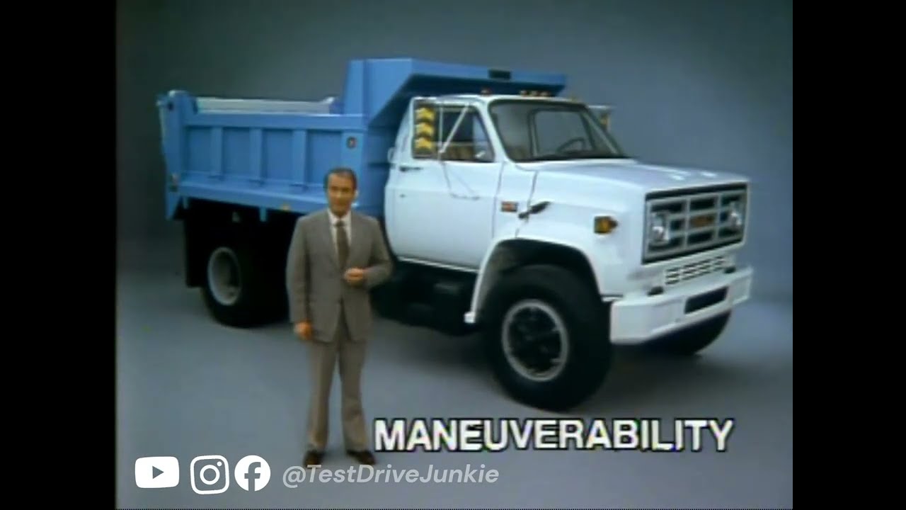 1982 GMC Medium Duty Dump Trucks Manufacturer Laserdisc Promotional Video