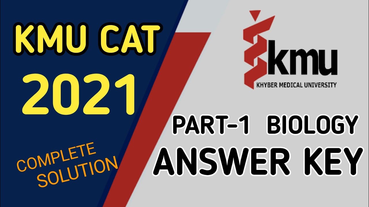 kmu cat result 2021| biology portion| kmu cat 2021| #kmu cat test #edu4all
