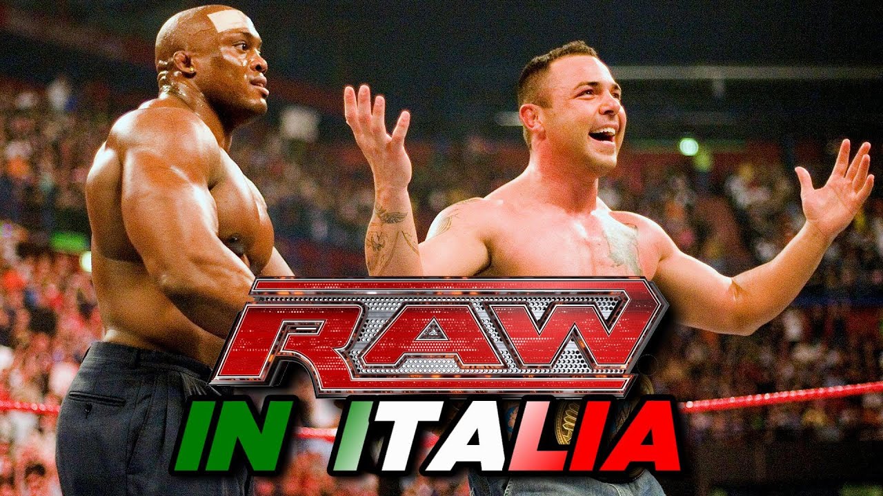 La PRIMA ed UNICA puntata di Raw in Italia