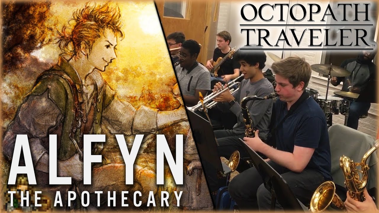 Octopath Traveler: Alfyn, The Apothecary - Bite-Size Jazz Cover by Charles Ritz