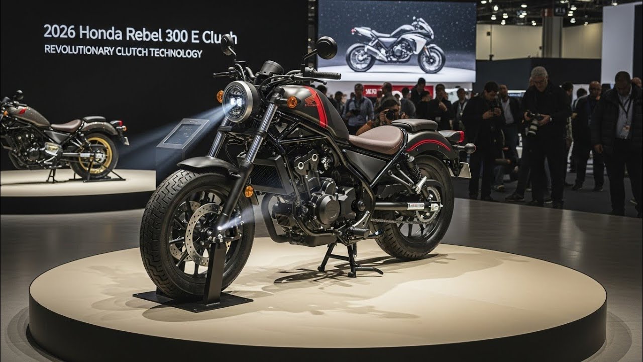 2026 Honda Rebel 300 E-Clutch: Perfect Bike for New Riders?