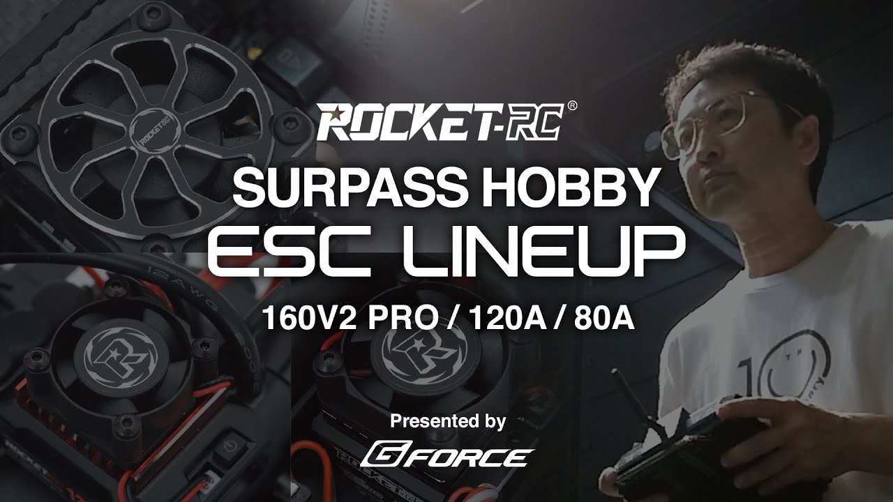 【広坂正美が動きで魅せる！】Surpass Rocket ESC！