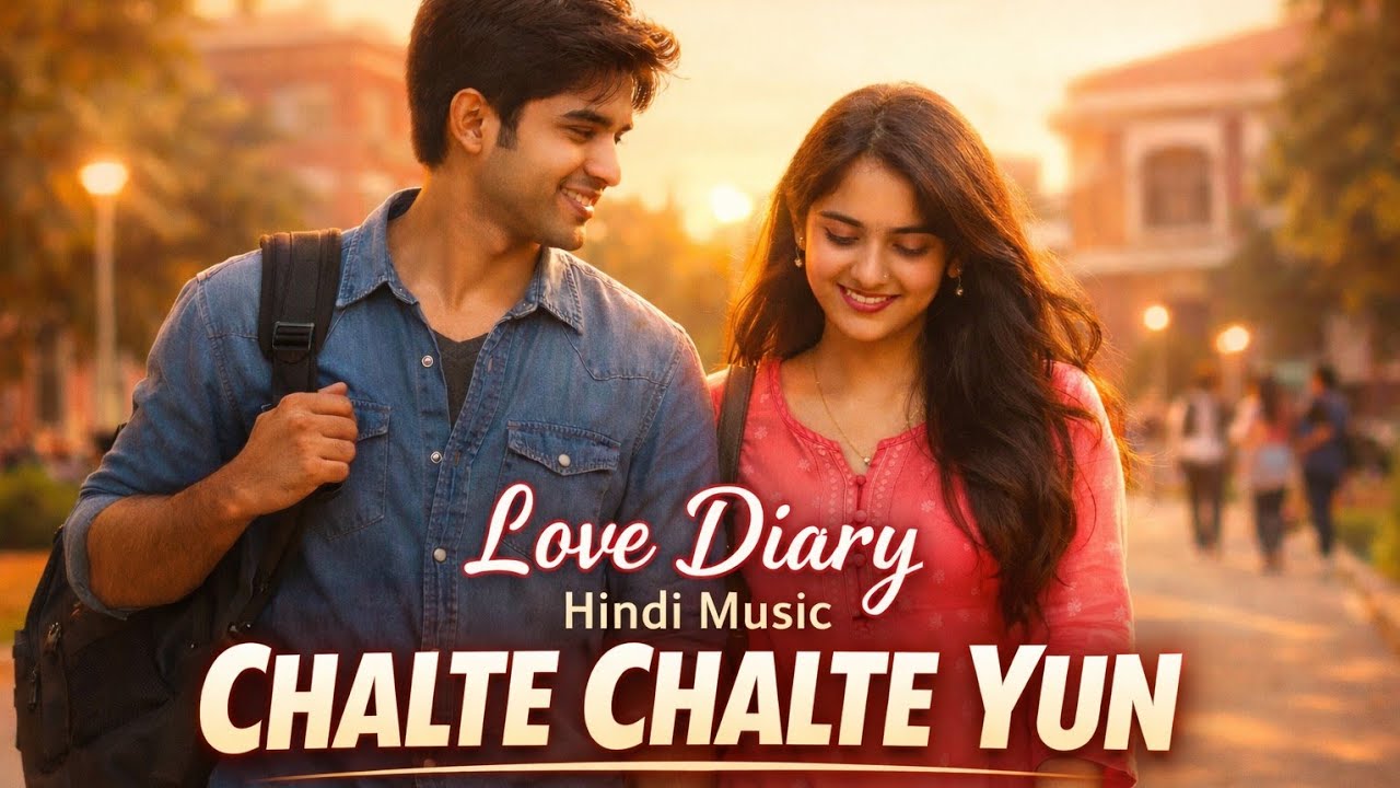 Chalte Chalte Yun Hi | Romantic Hindi Journey Song | Soulful Love Melody