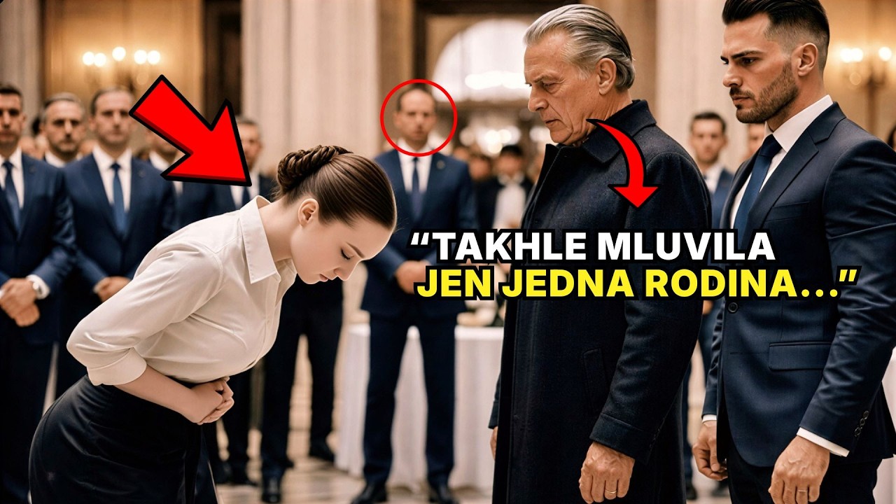 Plachá Servírka pozdravila sicilského otce miliardáře generálního ředitele—její Dialektový pozdrav