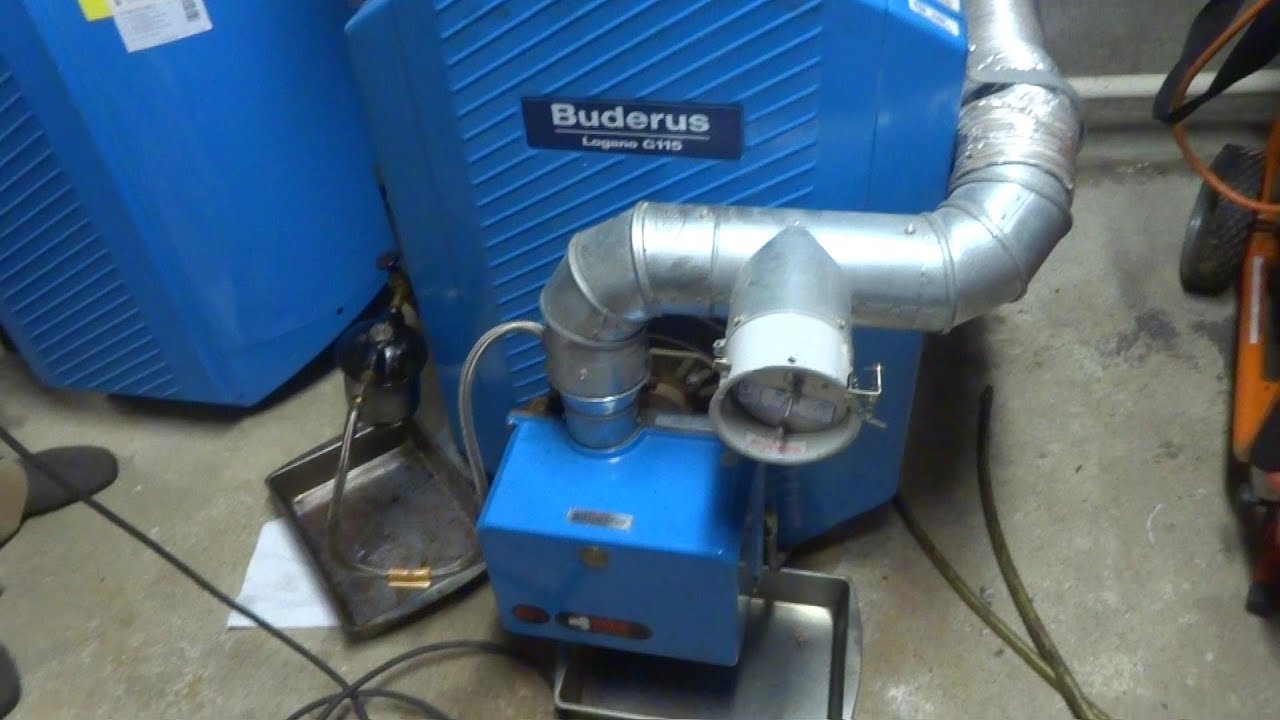 oil tank blocked fuel line Riello burner