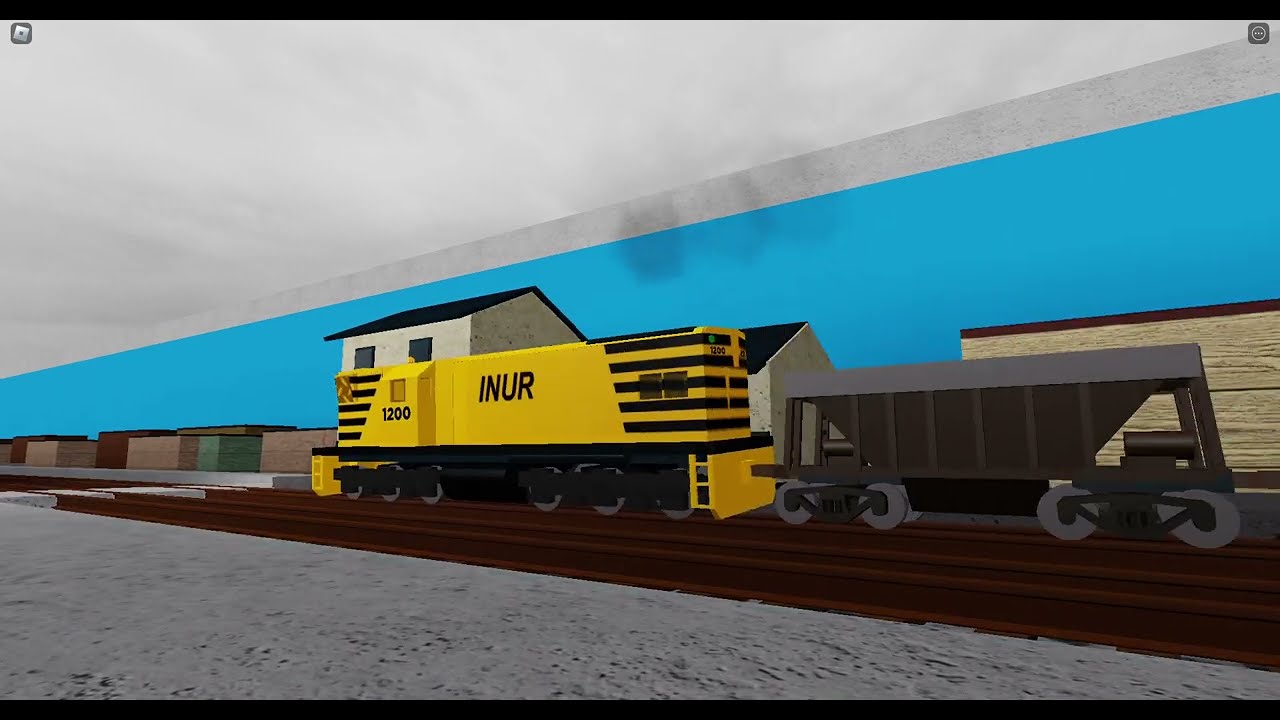 GR12 With Mineral Train Passing By Jun&iacute;n Station