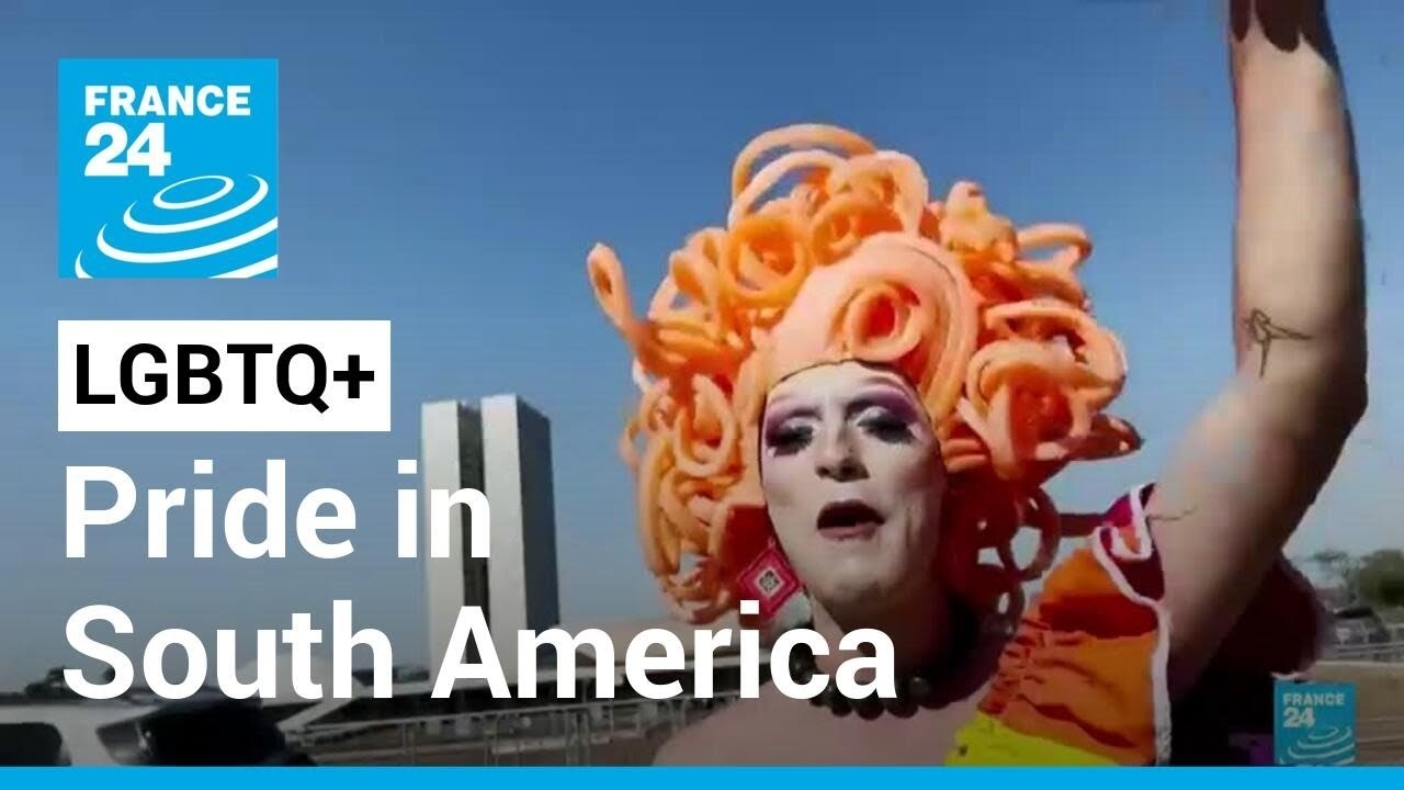Lgbtq+ pride in South America: Thousands reiterate calls for greater rights &bull; FRANCE 24 English