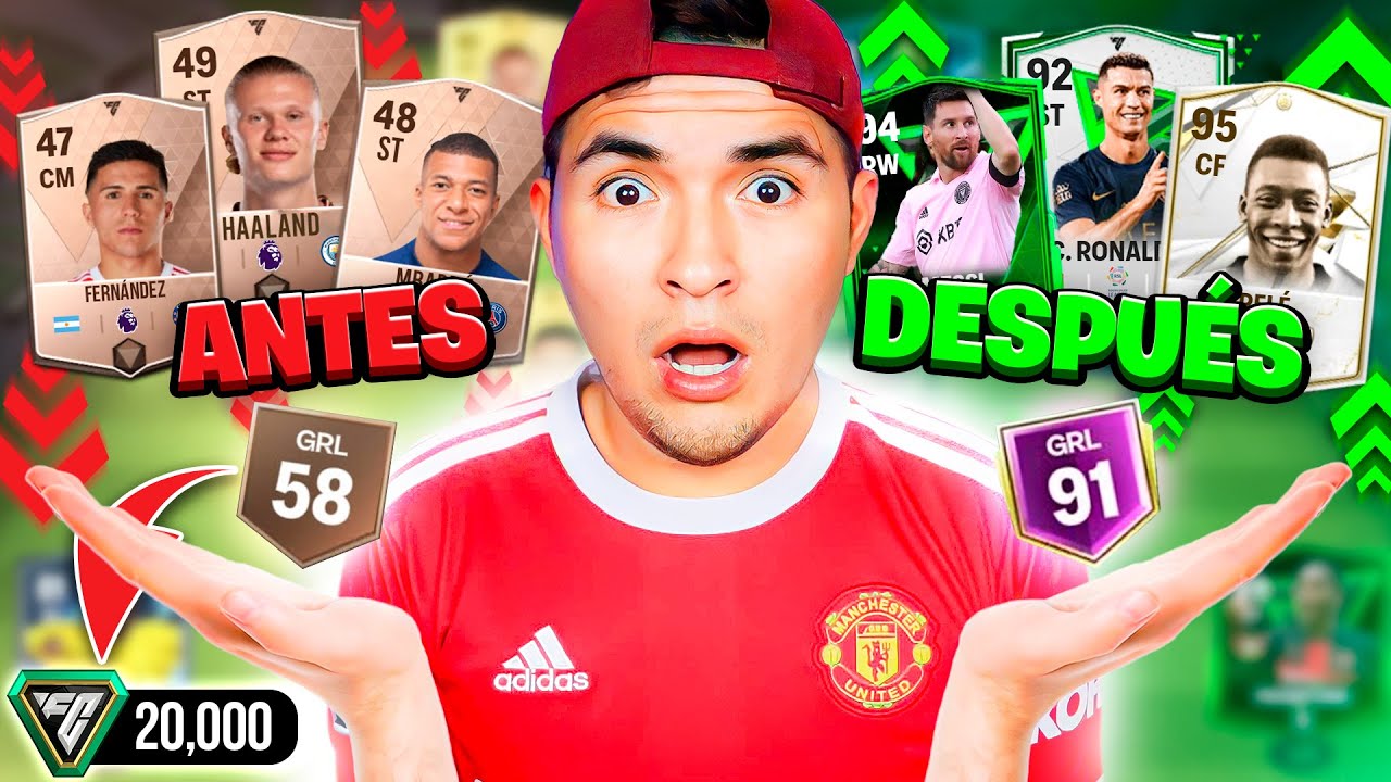 LE REGALE 20.000 FIFA POINTS A UN SUSCRIPTOR PARA MEJOR SU CUENTA en FC MOBILE 24 😱 *SUBI SU GRL*