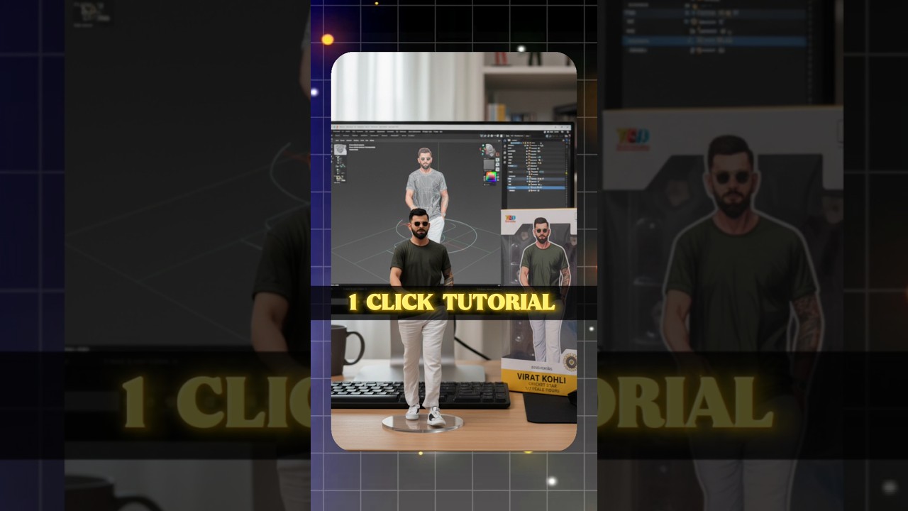 Trending 3d Ai photo editing tutorial | Instagram viral Ai photo editing | Gemini Ai photo editing
