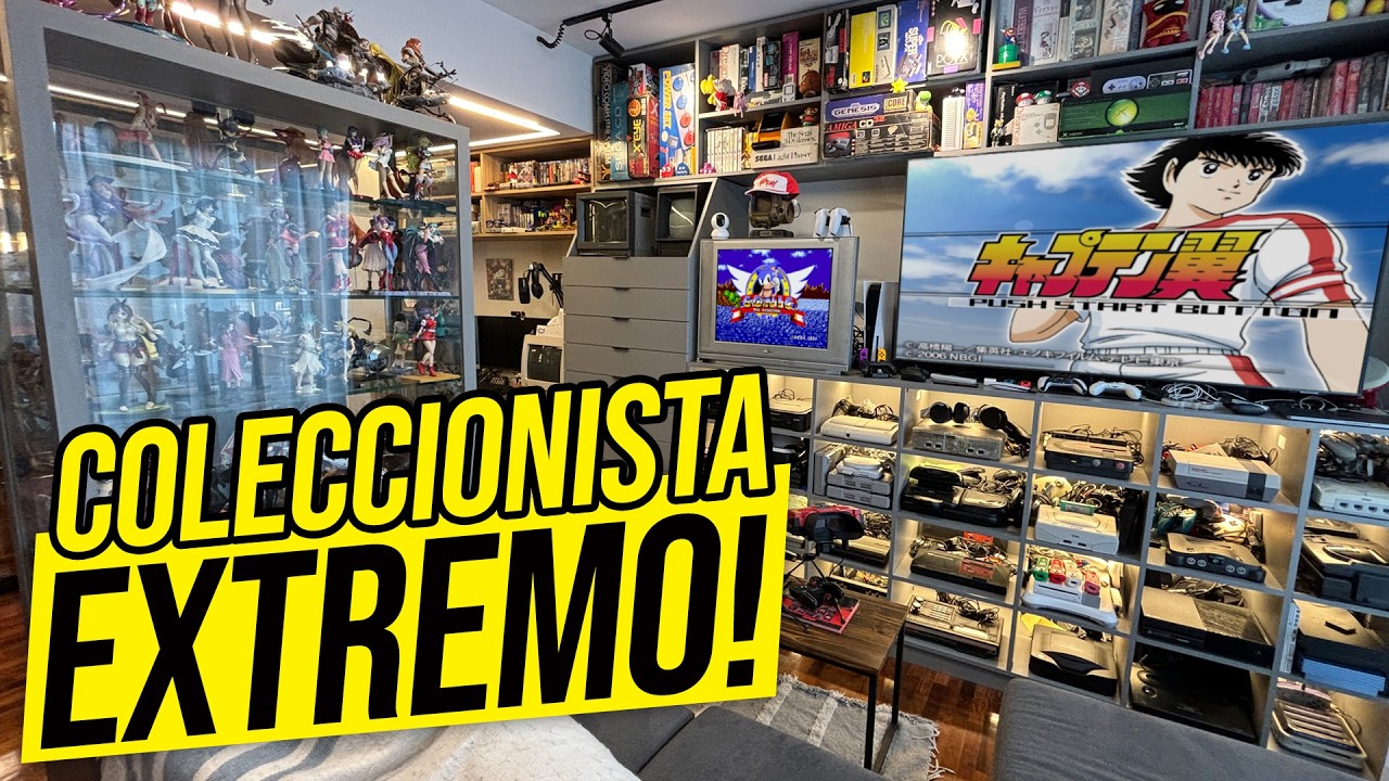 TIENE 100 CONSOLAS y MILES DE VIDEOJUEGOS 🎮