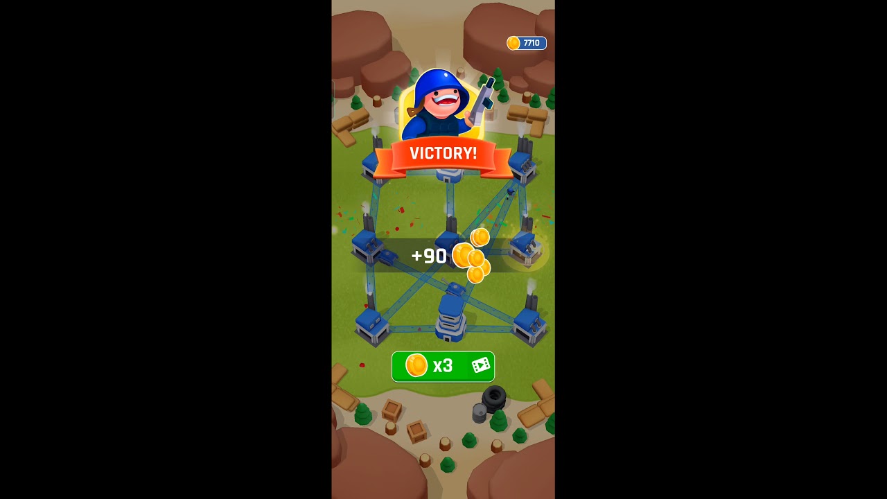 Tower War - Tactical Conquest Walkthrough Level 100 - Level 103