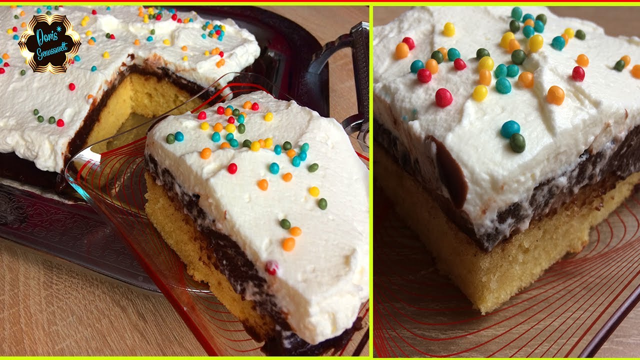 F&uuml;r alle Nougat Liebhaber!!! Cremige Nougat Torte ohne Gelatine &hearts; 😍