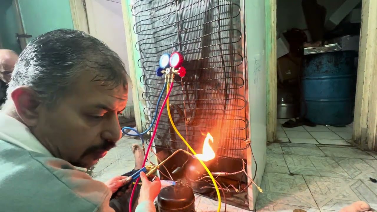 الفاكيوم الصحيح لثلاجةوتكييف 01001839120