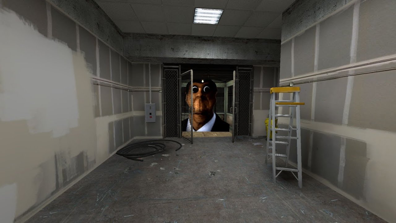 I shouldn’t rely on the elevator.... | Obunga Nextbot [Gmod]