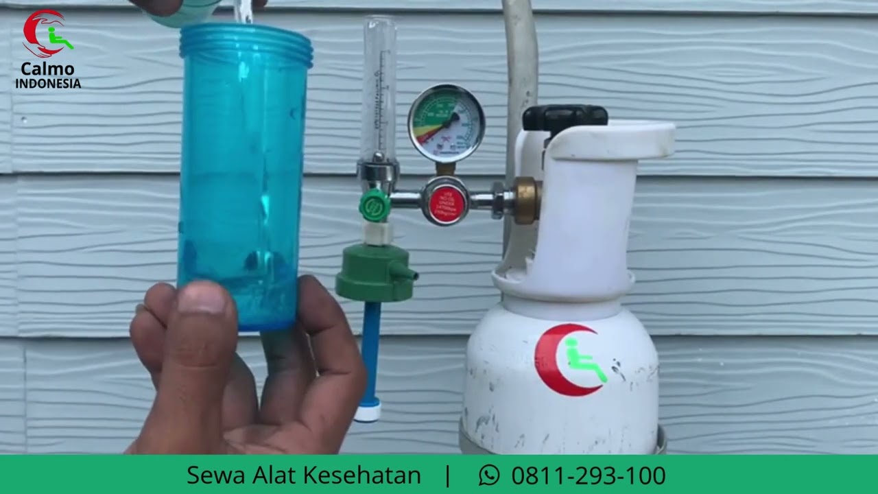 Cara Penggunaan Tabung Oksigen Kecil | Tabung Oksigen 15kg / 1mᶟ
