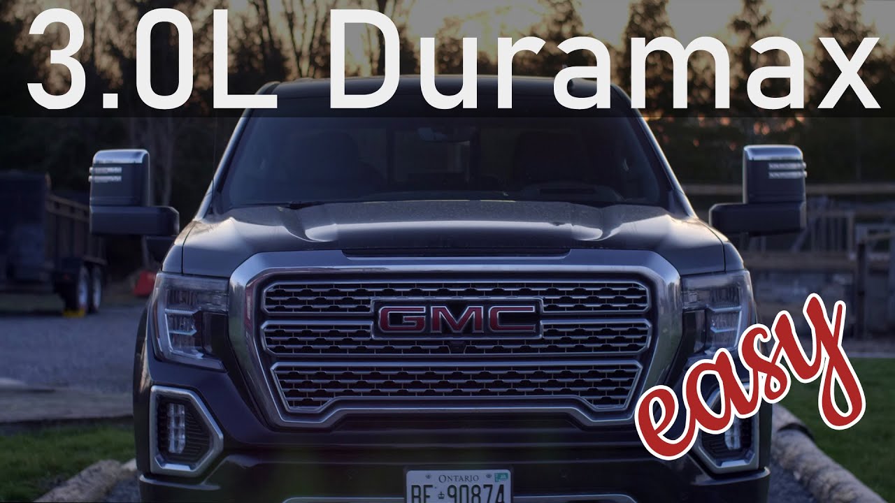 how to change GMC 3.0L duramax diesel oil (DIY & Save)