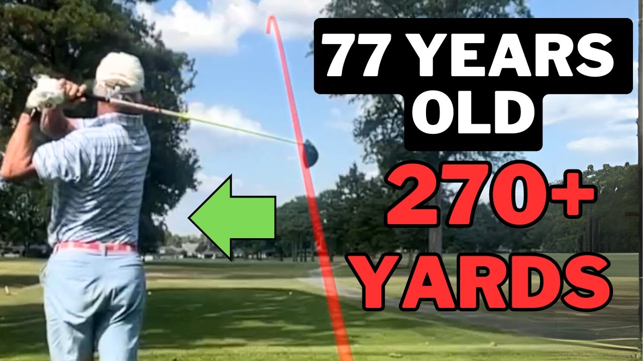 He's 77 Years Old & Hits The Ball 270+ Yards Like A 30 Year Old. Here's How