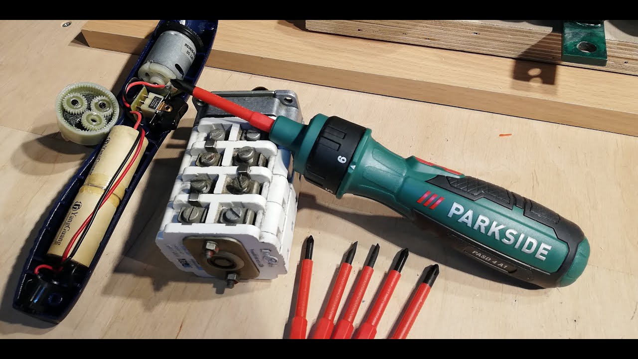 PARKSIDE wkrętak Li-on 4V PASD 4 A1& 8 Nm maksymalnie ale tylko ręcznie