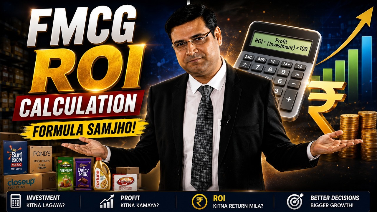 How to Calculate ROI for FMCG Distributors | FMCG ROI Calculation | Sandeep Ray | Skill To Will
