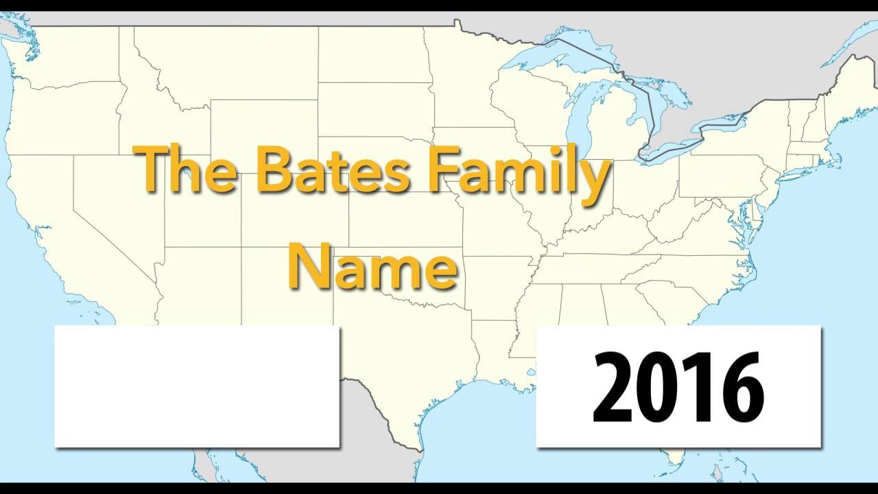 373 Years of Bates Family Name